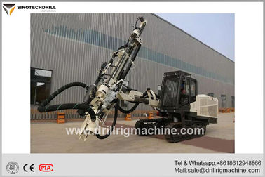 Open Top Hammer and Unique Telescopic Arm Structure DTH Drill Rig Machine