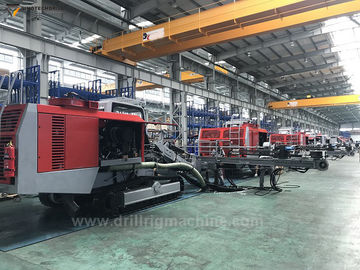 Fully Automatic DTH Drilling Machine With Cummins Engine 21 M Drill Depth